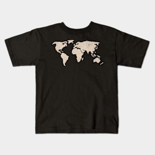 World Map Kids T-Shirt